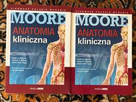 Atlasy anatomia kliniczna Moore nowe
