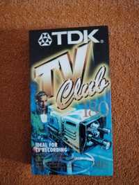 Kaseta video VHS TDK nowa zafoliowana