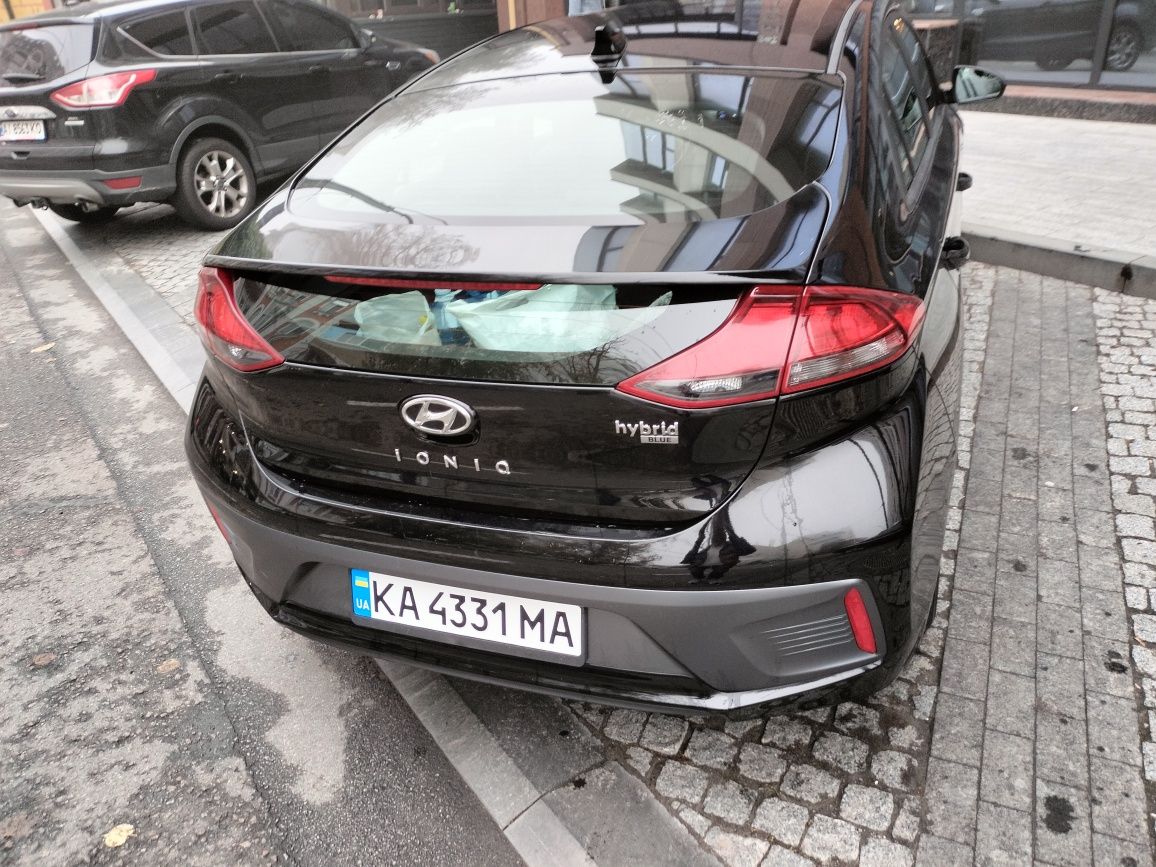 Hyundai IONIQ blue hybrid