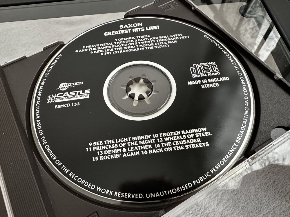 Saxon Greatest Hits Live