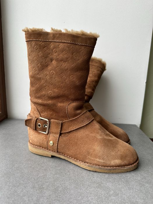 Сапоги Louis Vuitton, угги натуральные, louis Vuitton , бренд