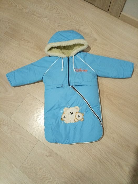 Зимовий дитячий комбінезон-трансформер