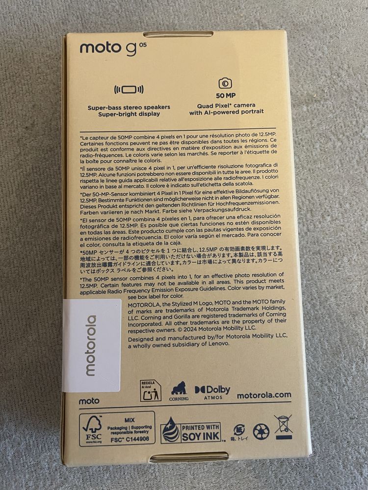 Motorola moto g05 8/128GB