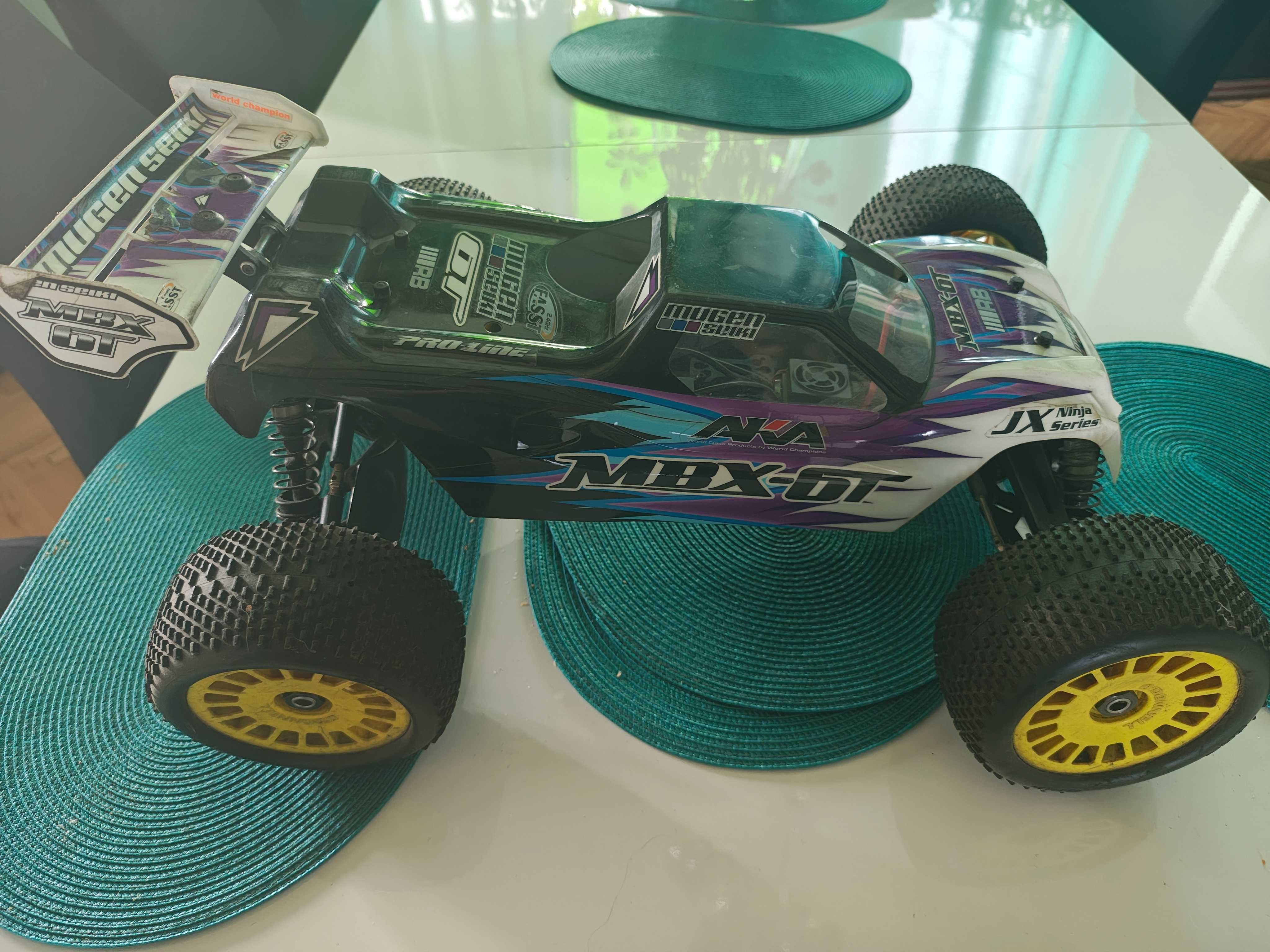 Mugen seiki mbx6t hobao hyper 8.5 zestaw modeli truggy 1/8 buggy 1/8