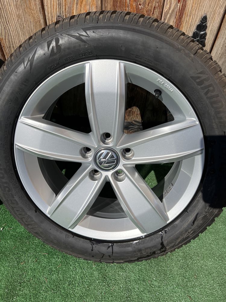 Alufelgi 5x112 Volkswagen  17 cali oryginał bez opon