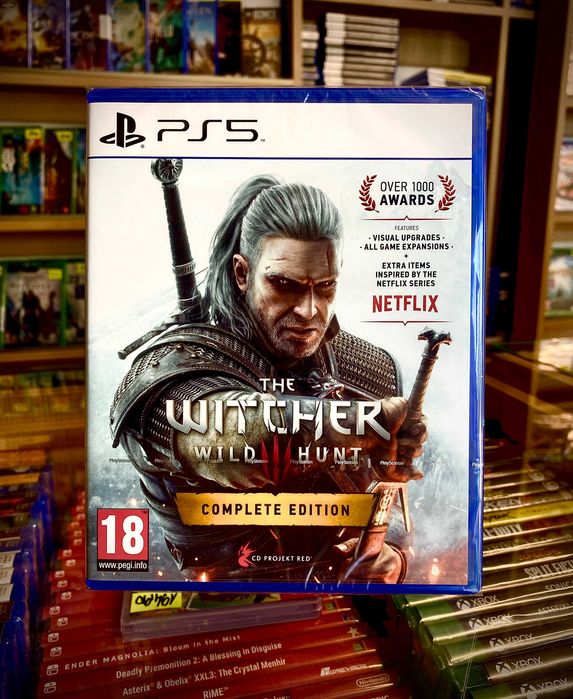 Wiedźmin 3: Dziki Gon - Edycja kompletna [PS5] PL, NOWA