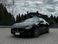 Maserati Ghibli V6, Czarny, Niski Przebieg, 410 KM