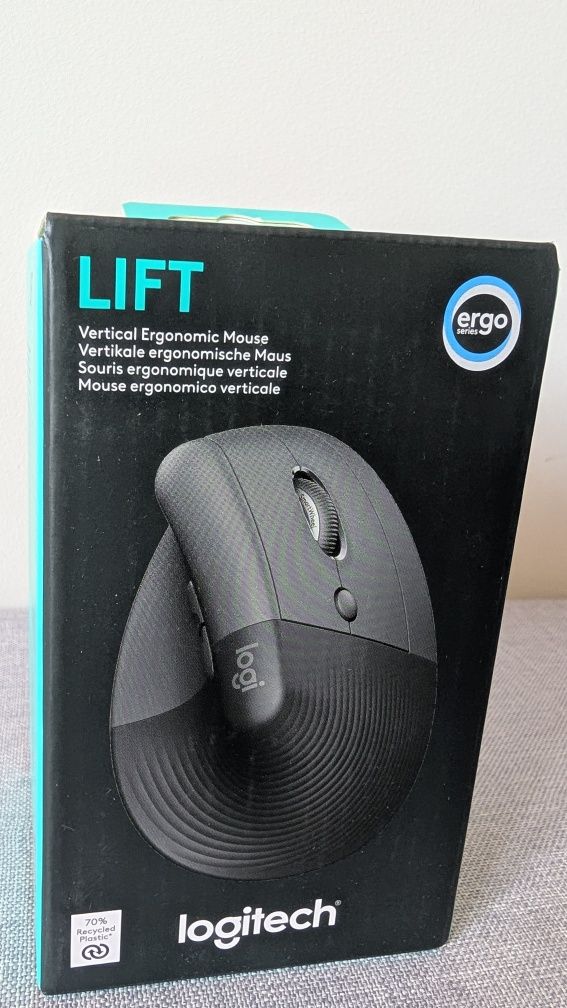 Rato Ergonómico Logitech Lift - Caixa Selada