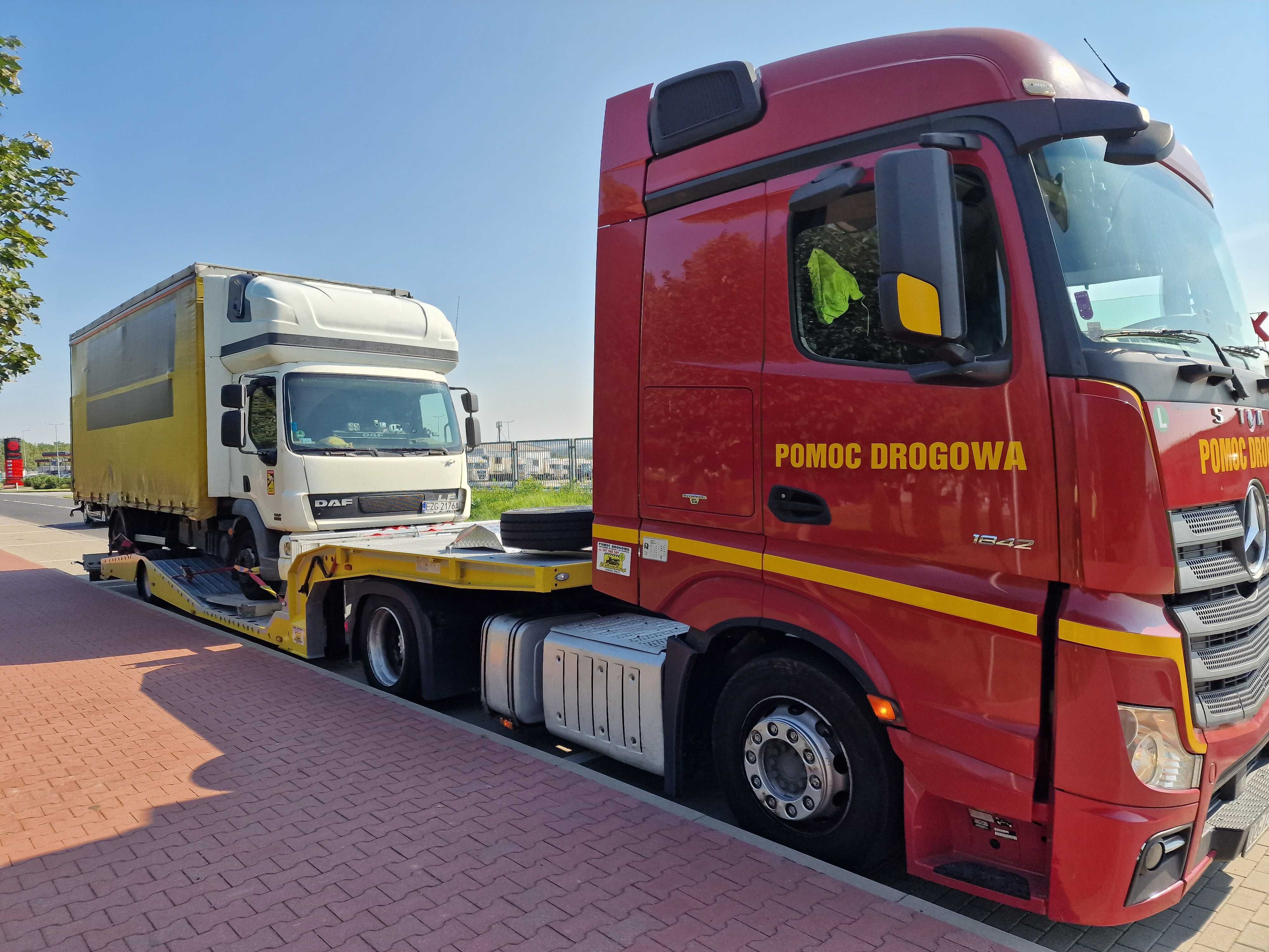 Holownik Tir Zgorzelec, Transport ciągników siodłowych, Pomoc Drogowa