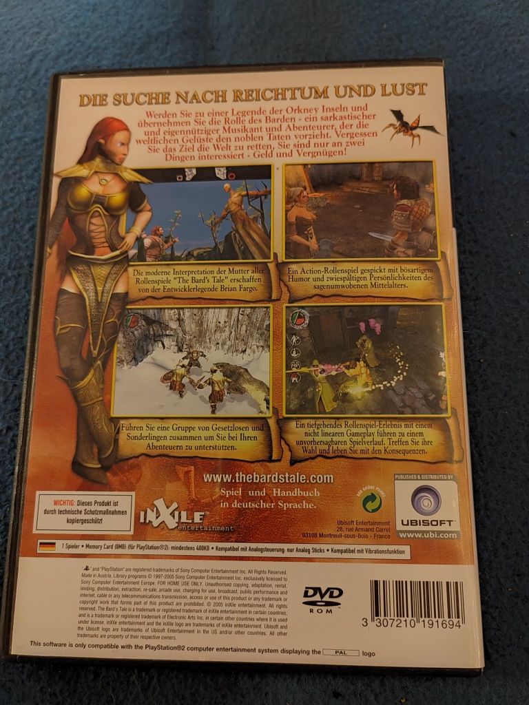 Bards tale ps2 PlayStation 2