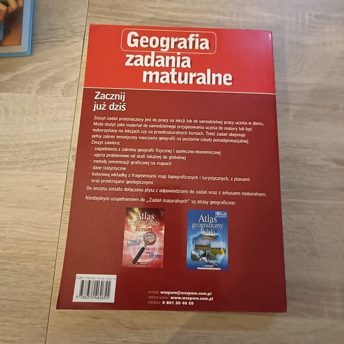 Podręcznik książka geografia zadania maturalne matura