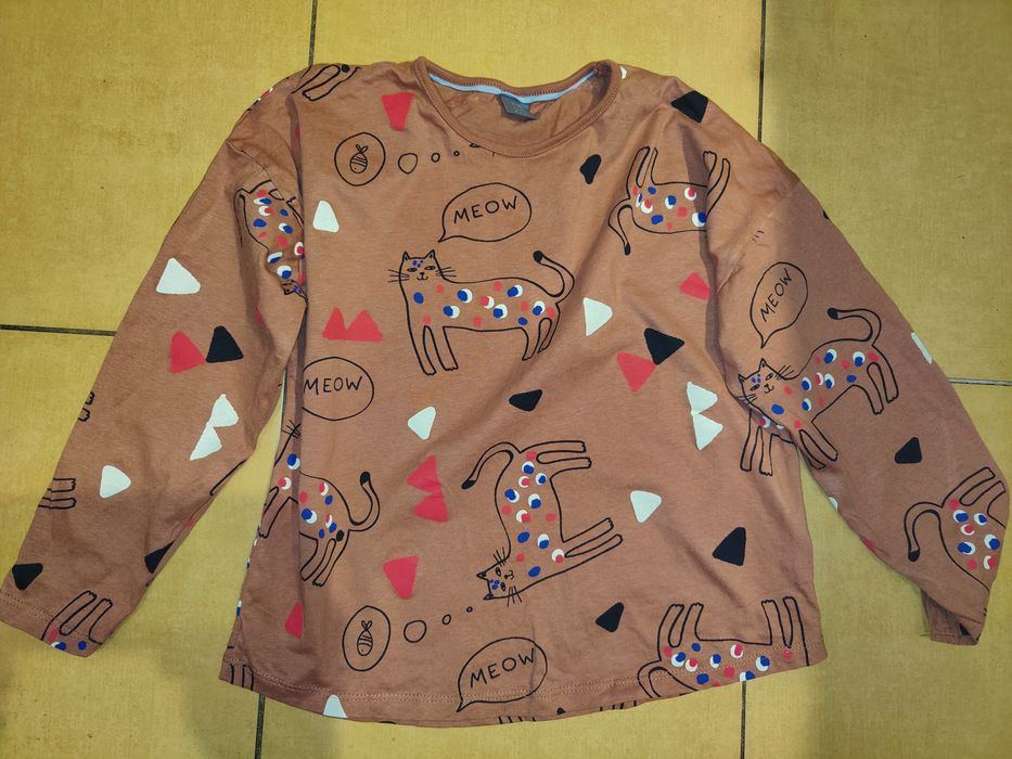 Duży zestaw ubrań 134/140