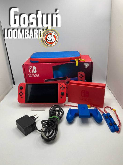 od Loombard Gostyń Konsola Nintendo Switch Mario Red & Mario Edition