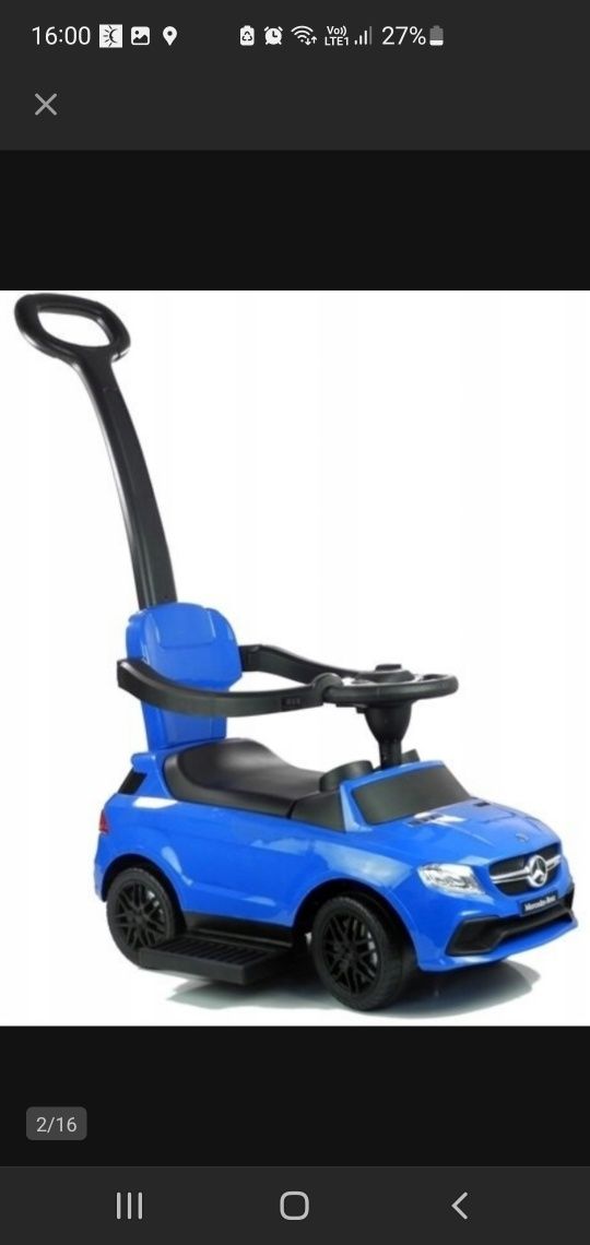 Mercedes jeździk dla dziecka