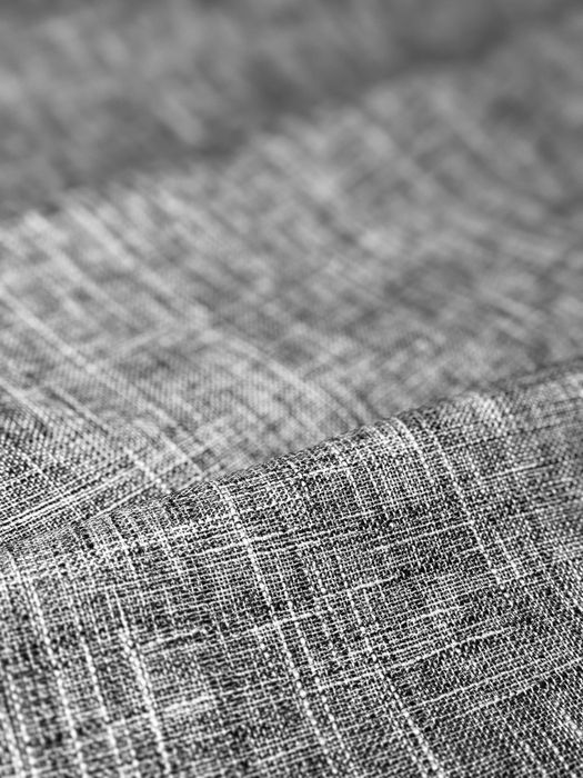 Tkanina Stylizowana Na Len Materiał Na Zasłony Grafit Melanż 300 cm 09