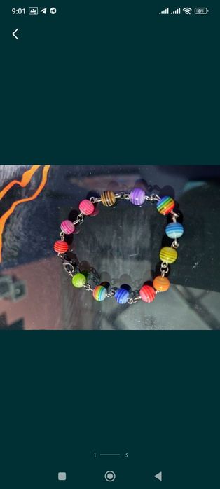 Продам браслеты из бисера с пинами. 
Пересылаю по 100% предоплате , ол