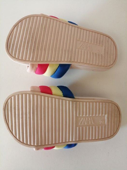 Chinelos Zara tam. 21 como novos