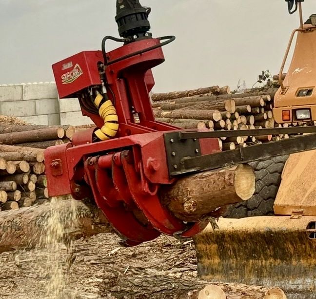Glowica scinkowa, pila hydrauliczna do koparki