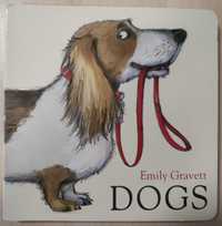 Dogs Autor Emily Gravett książeczka twarda po angielsku dla dzieci