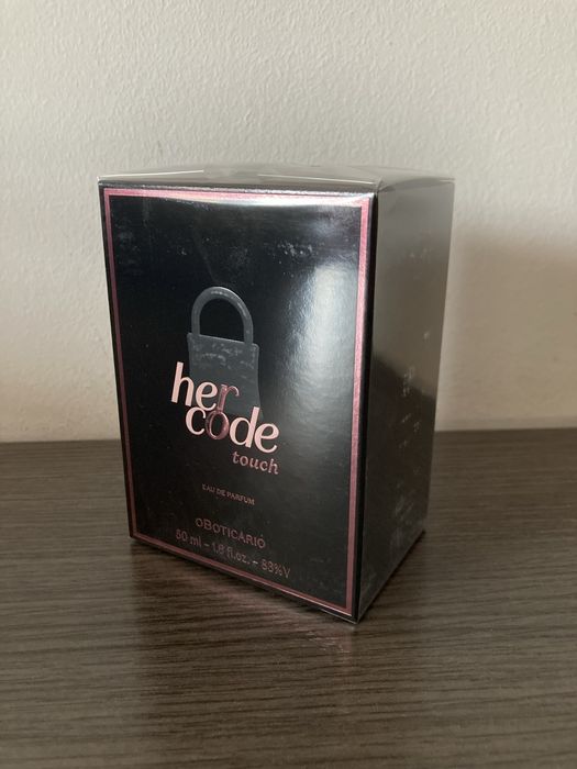 Perfume novo da Boticario - Her Code Touch