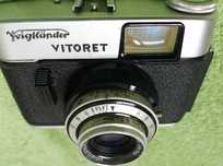 Câmera Colecionável Voiglander Vitoret Prontor 125 / 35mm Ano 1963