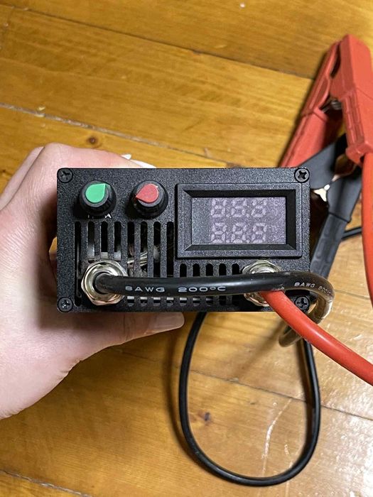 Зарядний пристрій для аккумулятора Lifepo4 Li-ion GEL AGM 0-15v 0-60A