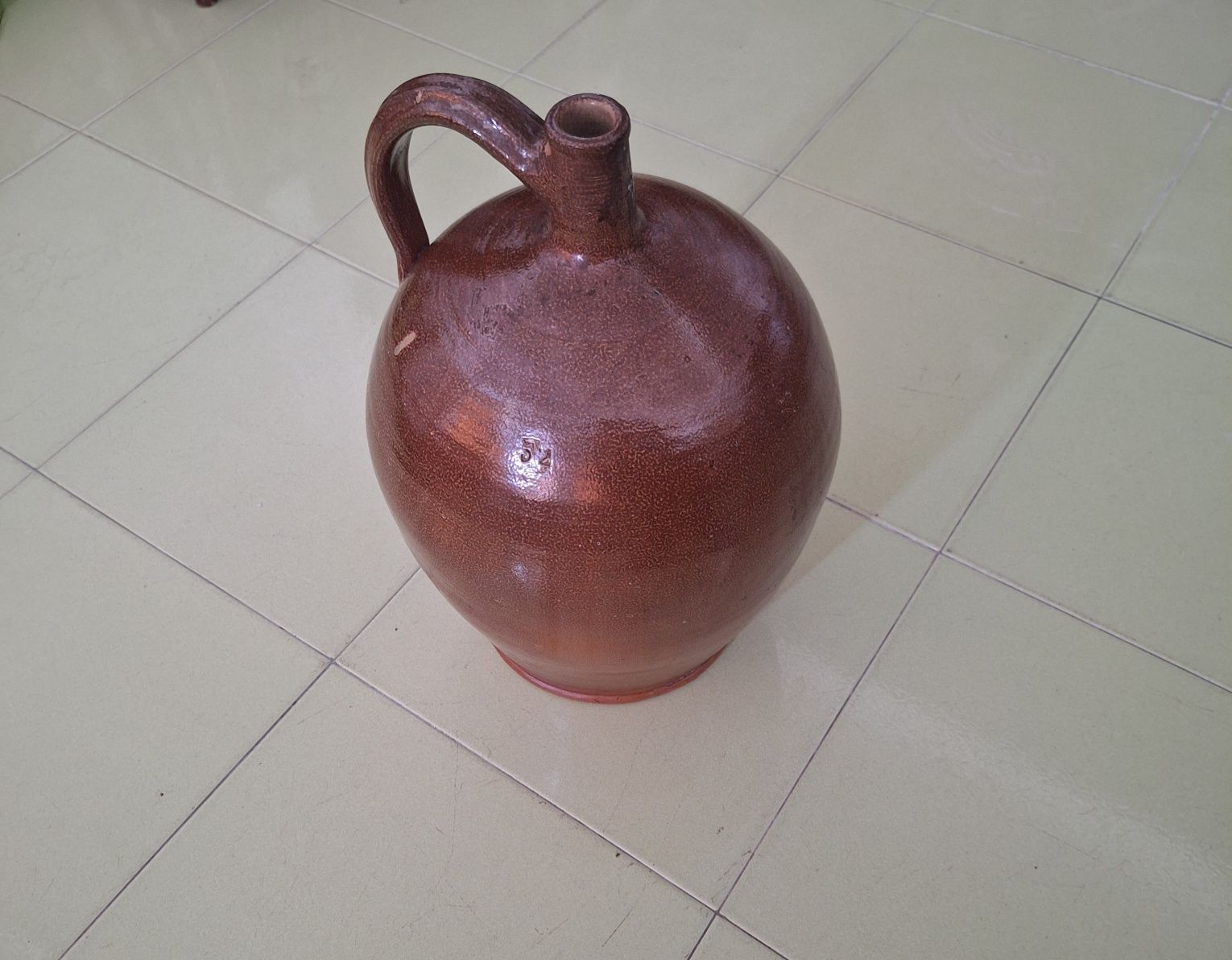 Garrafão antigo em grés