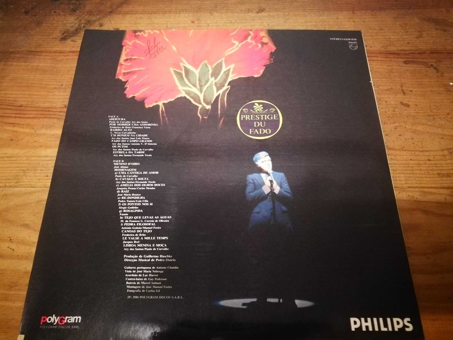 CARLOS   DO CARMO - Ao Vivo No Olympia  LP