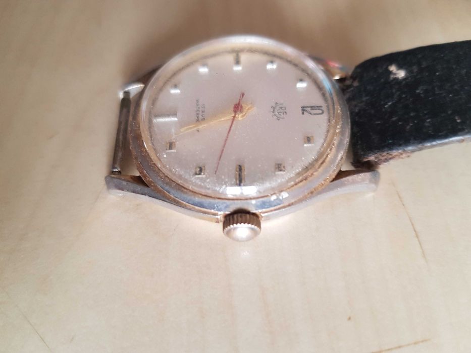 Zegarek nareczny zabytkowy antyk vintage RE WATCH 17 RUBIS Automat