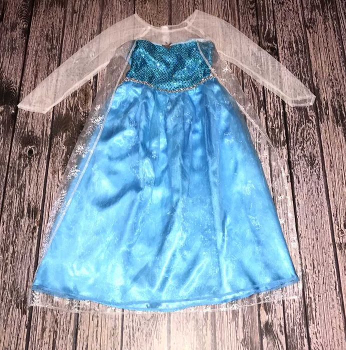 Новогоднее платье эльза холодное сердце для девочки 8-9 лет