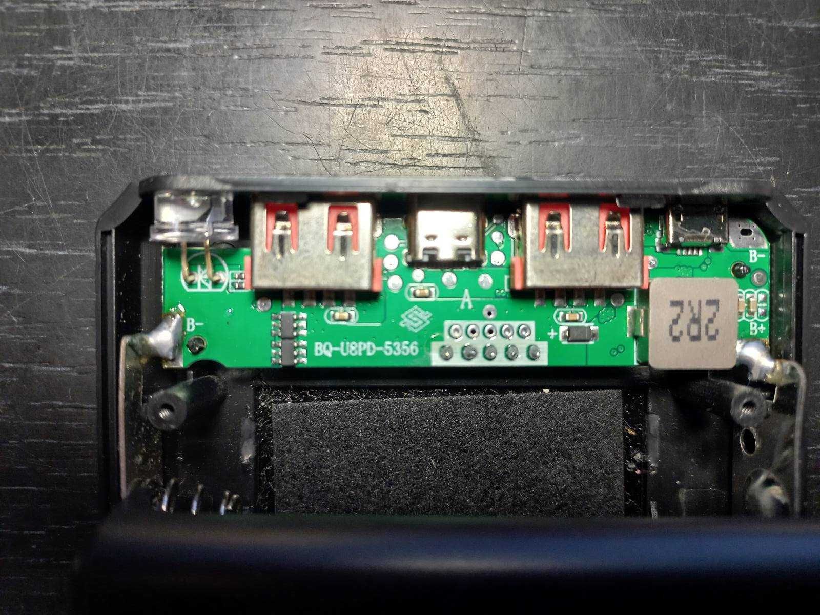 корпус павербанка швидка зарядка QC3.0 18650 -10шт быстрая зарядка
