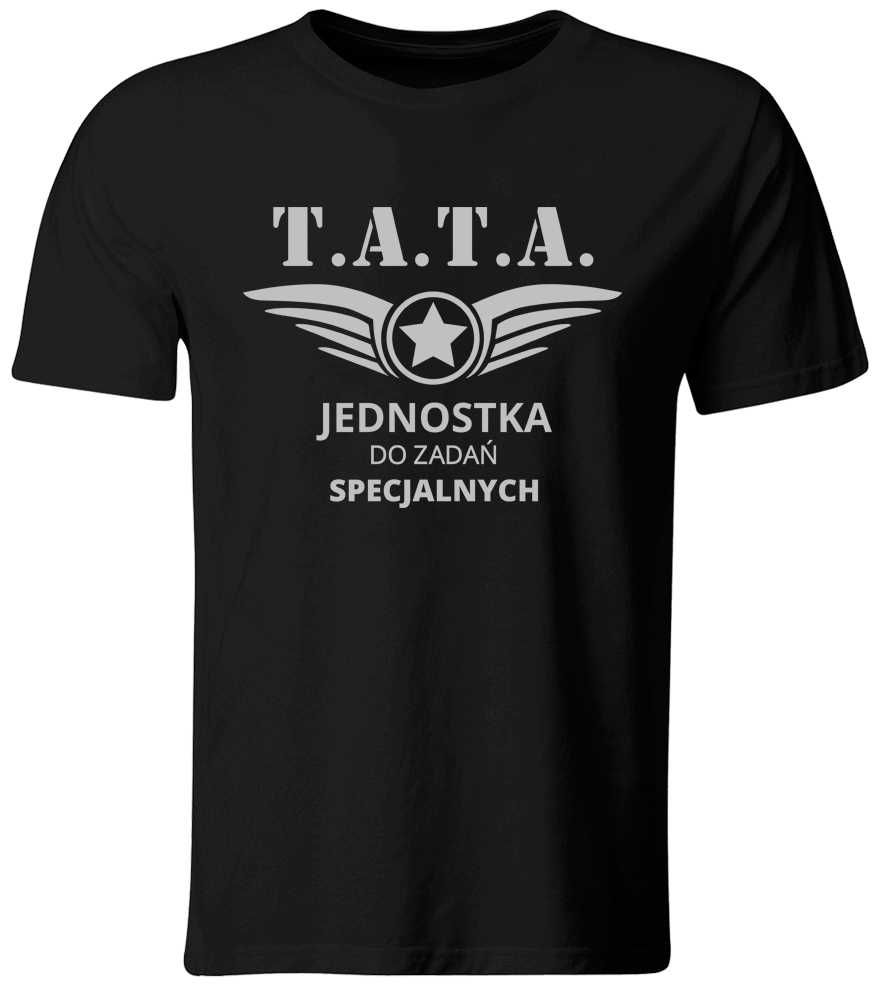 Koszulka Tata Jednostka do Zadań Specjalnych, na Dzień Ojca, roz. XL