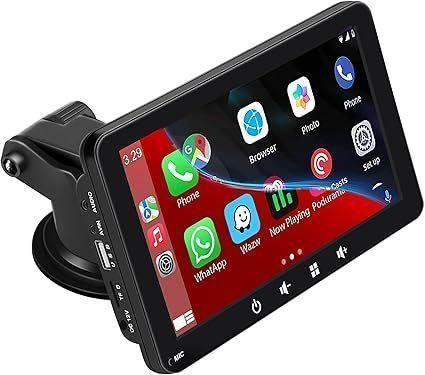 Radio 7" Carplay Android Auto Bt5.0 Do Auta Ciężarówki Kampera