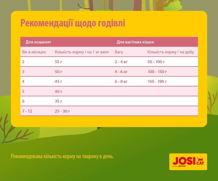JosiCat Kitten 10кг від Josera. Преміум корм для кошенят