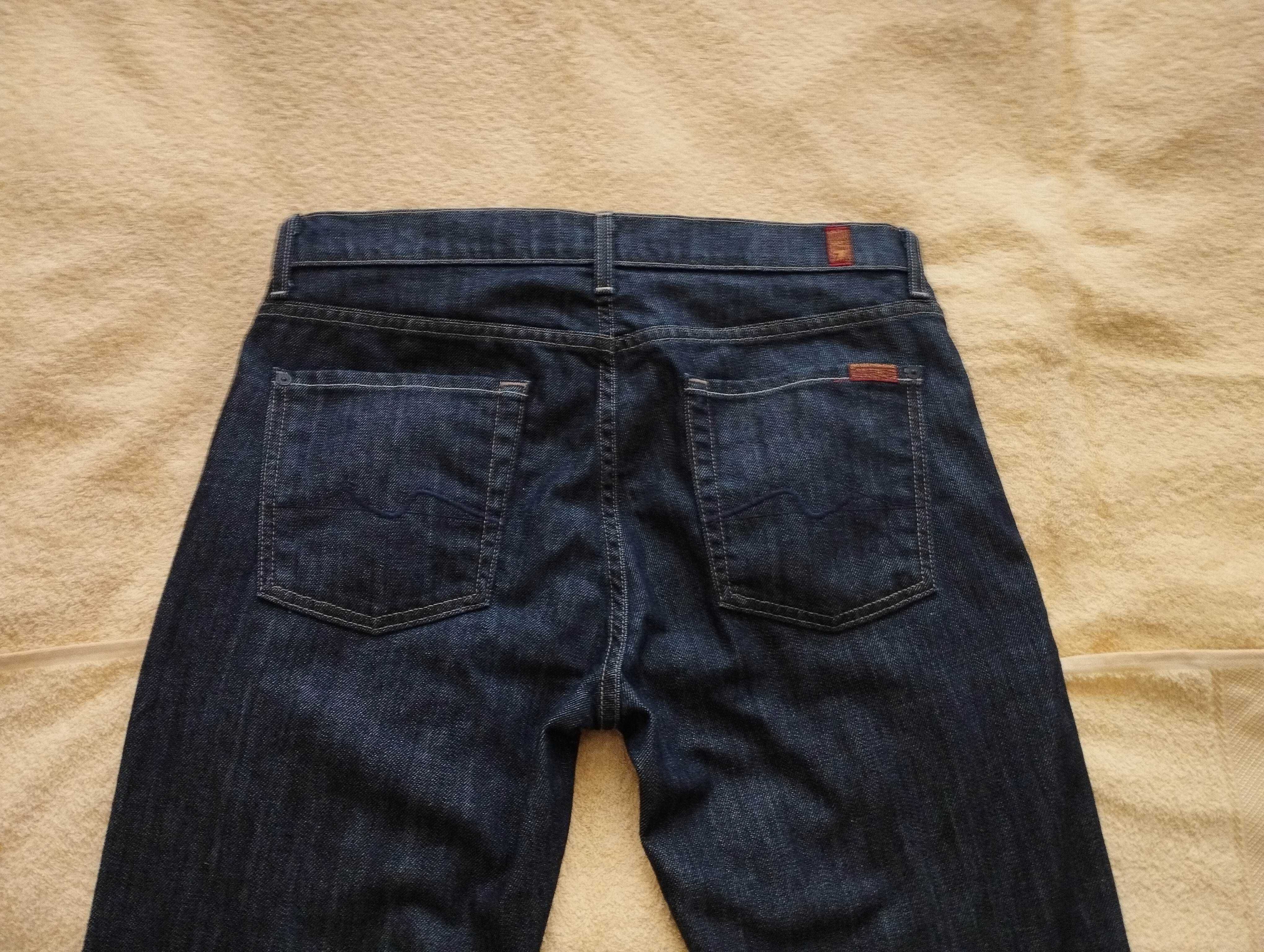 Jeansy 7 for All Mankind bootcut 34/34