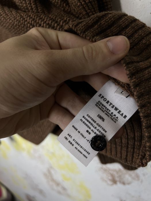 Вязаный свитер кофта Stone Island винтаж оригинал размер L