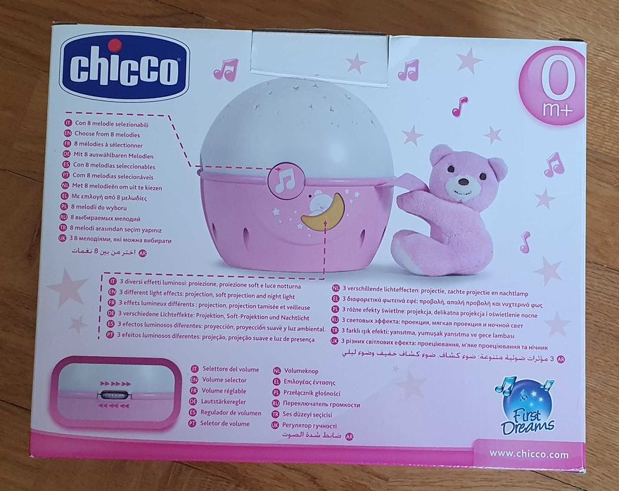 Projetor Chicco Next 2 Stars Rosa
