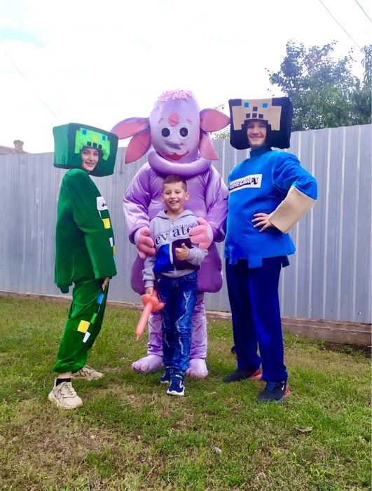 Аниматоры. Шоу пузырей. Хим Шоу. Сладкая вата.