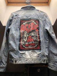 Куртка джинсова AC/DC Нова