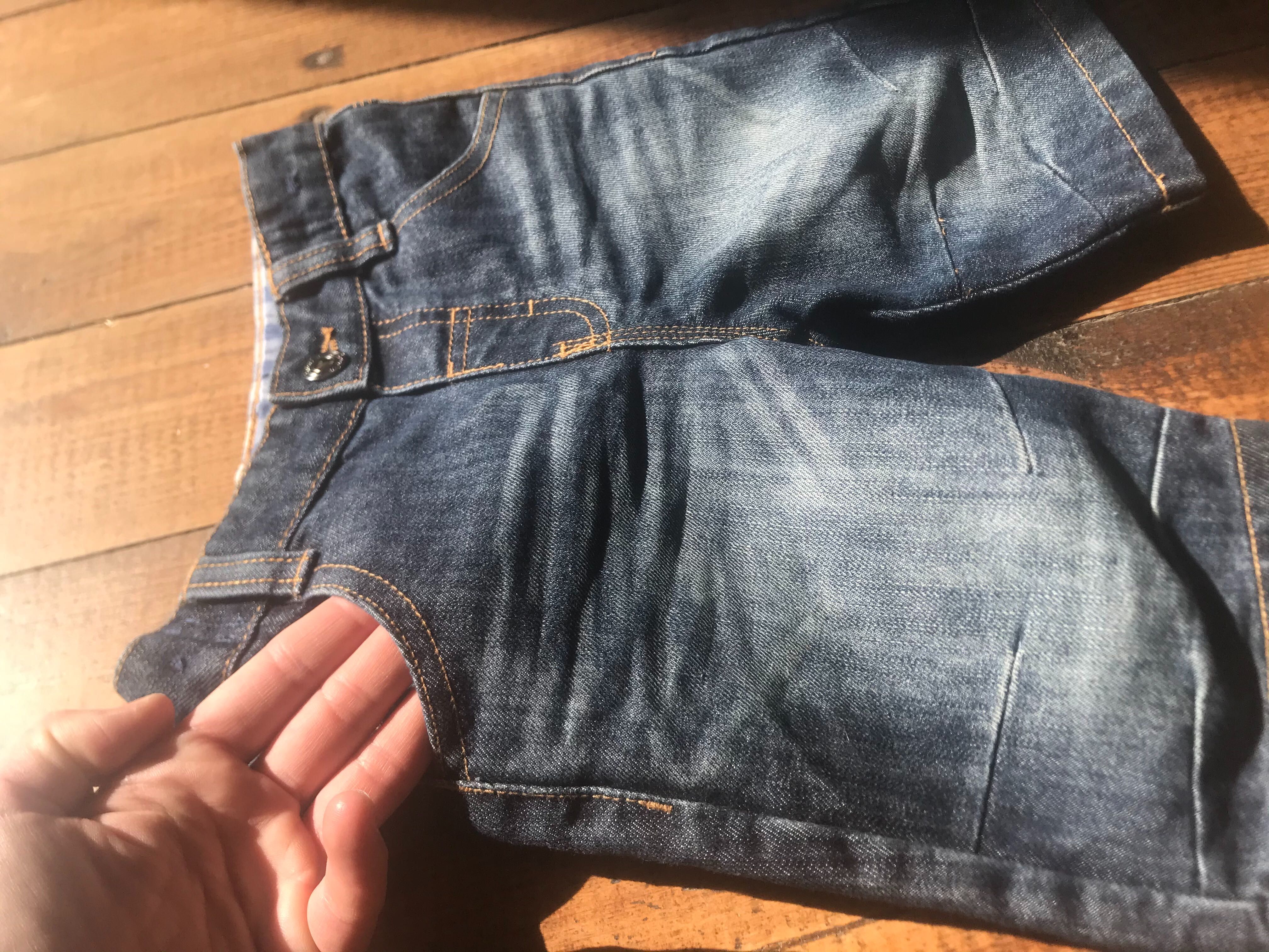 Spodenki krótkie jeansowe F&F 3-4 lata 104 cm