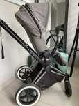 Wózek gondola spacerówka cybex priam lux platinum manhattan grey szary