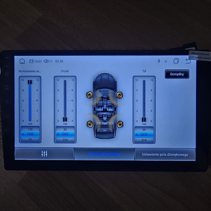 Radio 9" 2DIN z Androidem AndroidAuto i Carplay+BT+4G+Wifi+kamera AHD