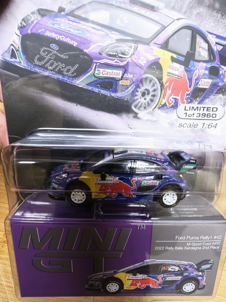 Ford Puma Rally 1 - R. Sardegna/C. Breen, Edição Limitada