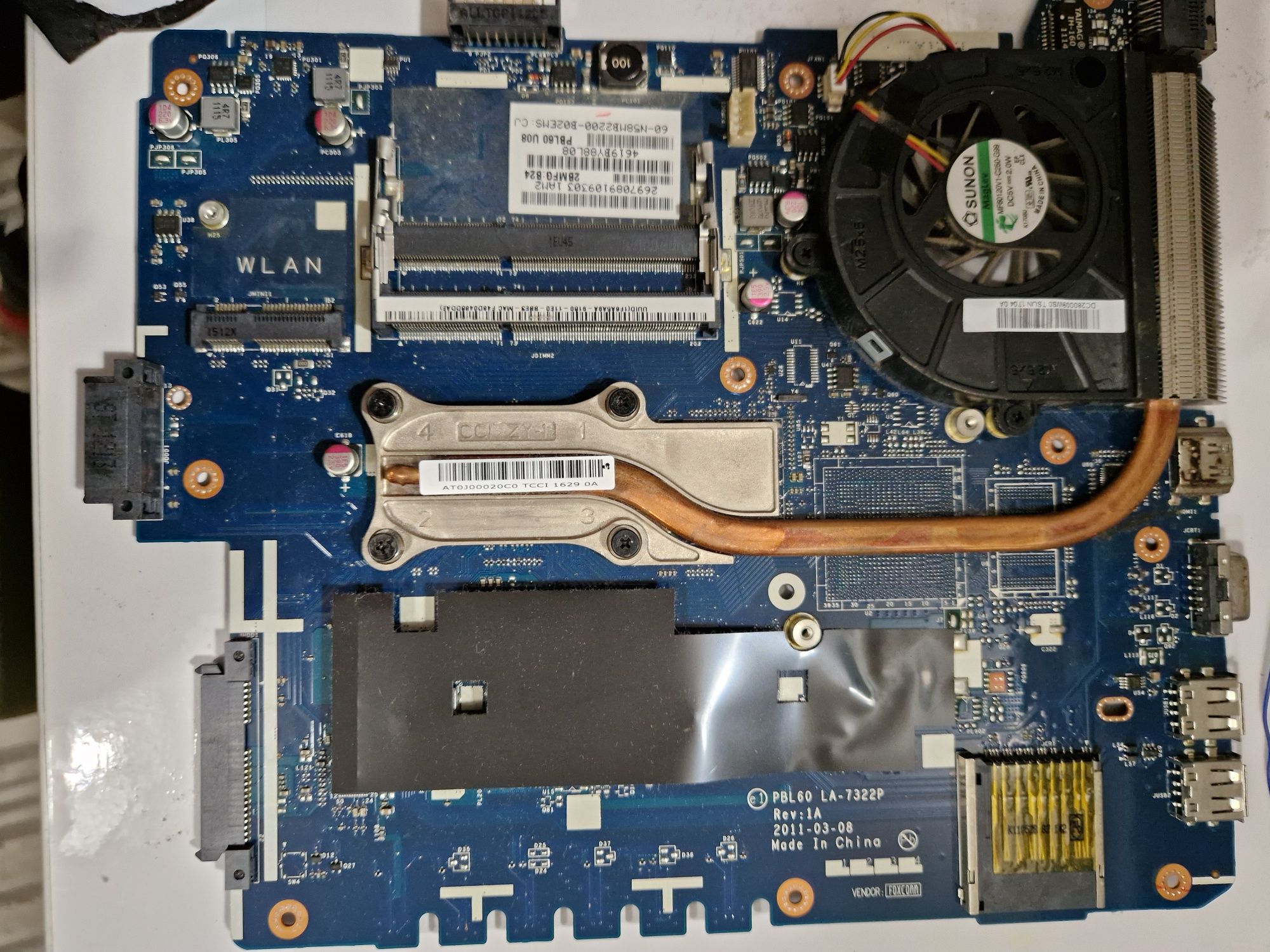 Części laptopa Asus X53U