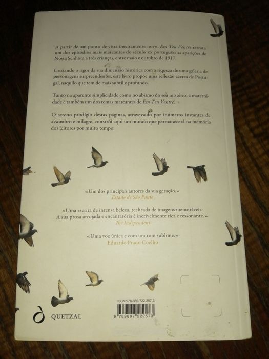 Livro Novo(Em teu ventre)J.Luís Peixoto