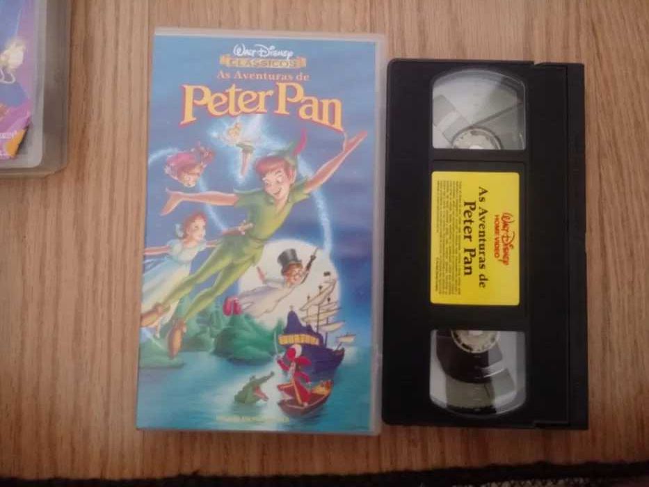 Cassetes VHS em ótimo estado