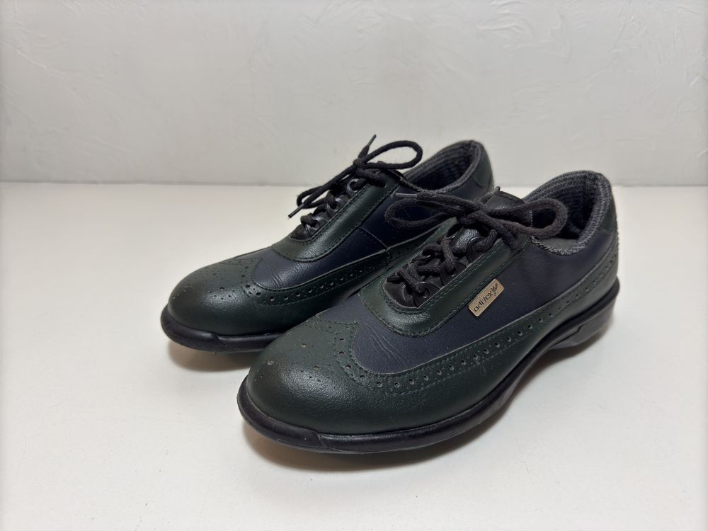 Damskie buty Adidas Aditex do golfa z kolcami rozmiar 8 ciemnozielone