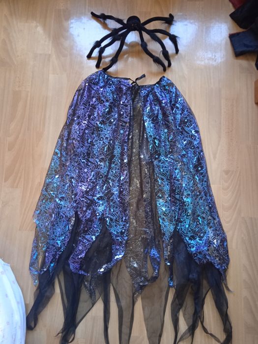 Хеллоуин Паучиха на 6 и более лет