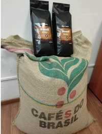 Зерновой кофе арабика Бразилия Сантос высшего сорта ГОСТ! в зернах
