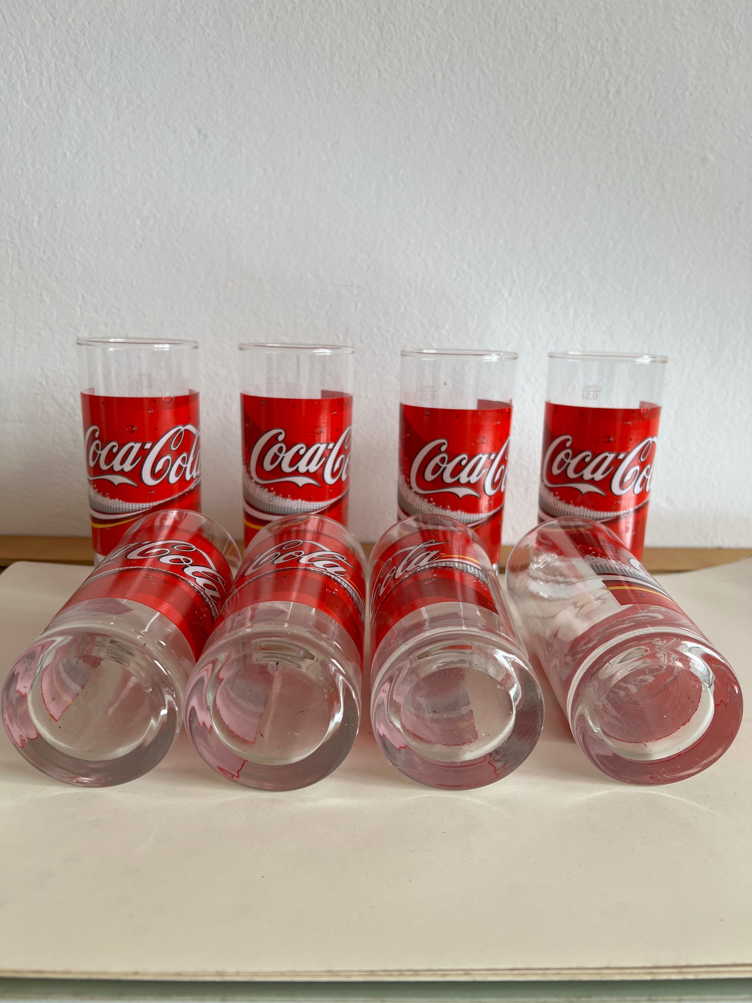Szklanki Coca -Cola X 8  nowe